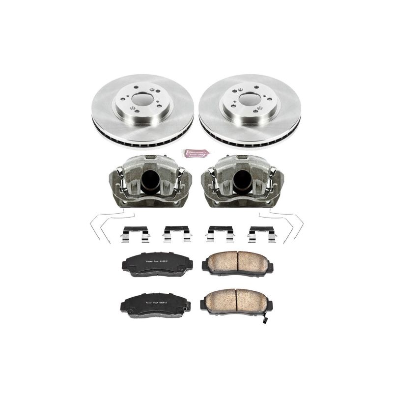 Power Stop 11-14 Acura TSX Front Autospecialty Brake Kit w/Calipers-thumbmail-1