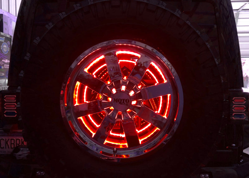 Oracle LED Illuminated Wheel Ring 3rd Brake Light - Red-thumbmail-10