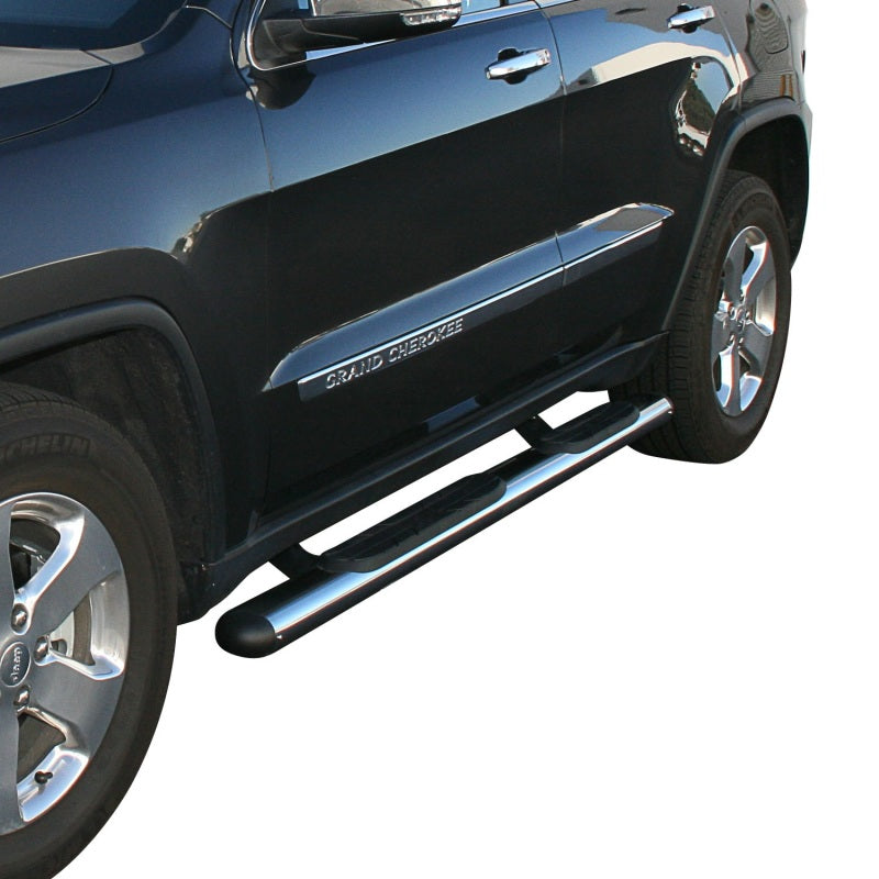 Westin Premier 4 Oval Nerf Step Bars 72 in - Stainless Steel-thumbmail-5
