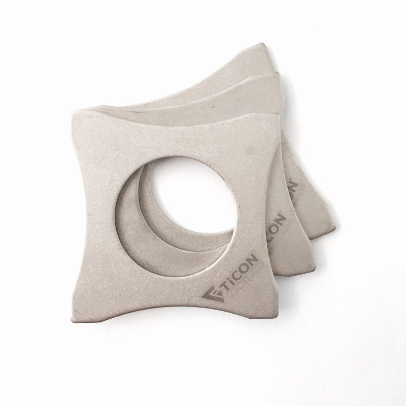 Ticon Industries Titanium Brace Bracket for O2 Sensor Bung - 1.5mm/.059in-thumbmail-1