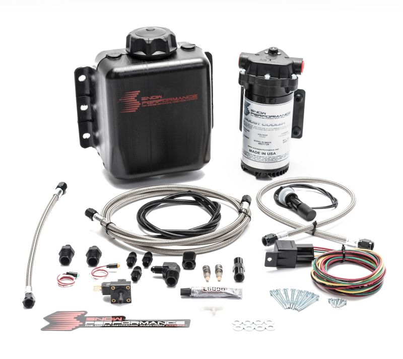 Snow Performance Stg 1 Boost Cooler F/I Water Injection Kit (Incl. SS Braided Line and 4AN Fittings)-thumbmail-5