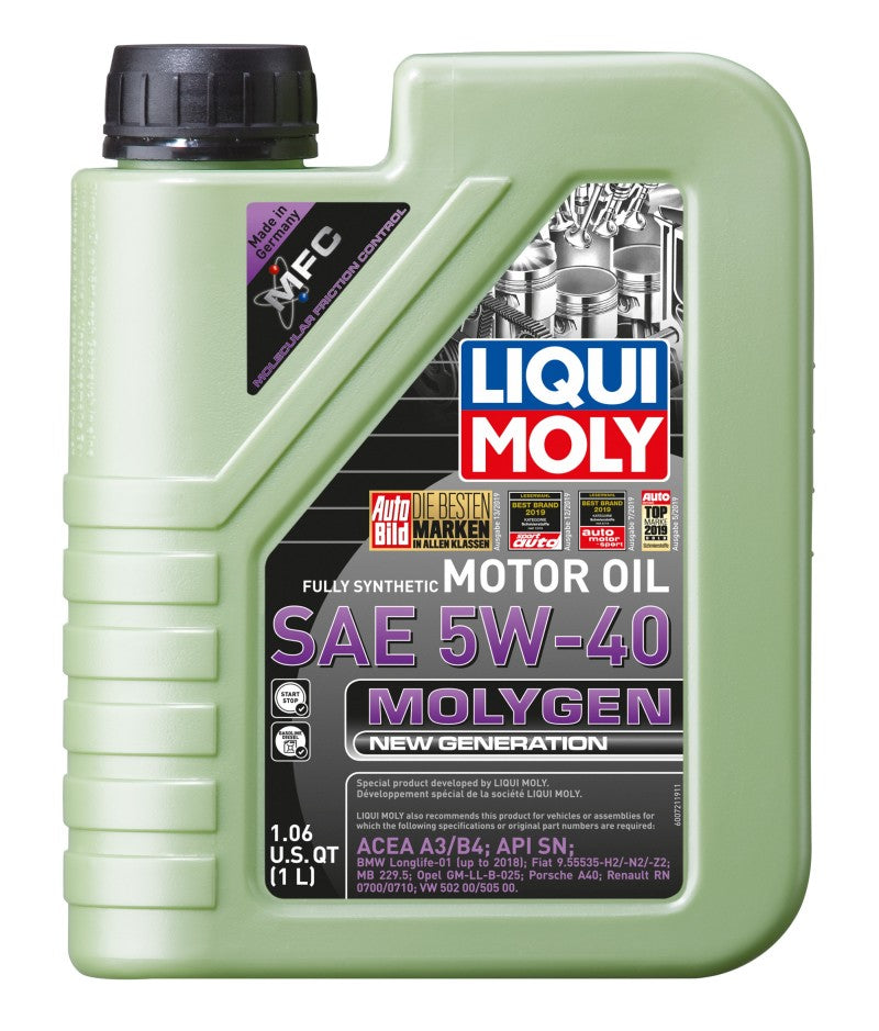 LIQUI MOLY 1L Molygen New Generation Motor Oil 5W40-thumbmail-2