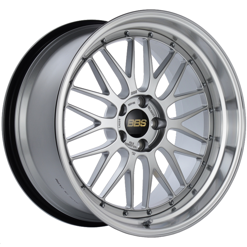 BBS LM 20x10.5 5x114.3 ET20 CB66 Diamond Silver Center Diamond Cut Lip Wheel-thumbmail-1