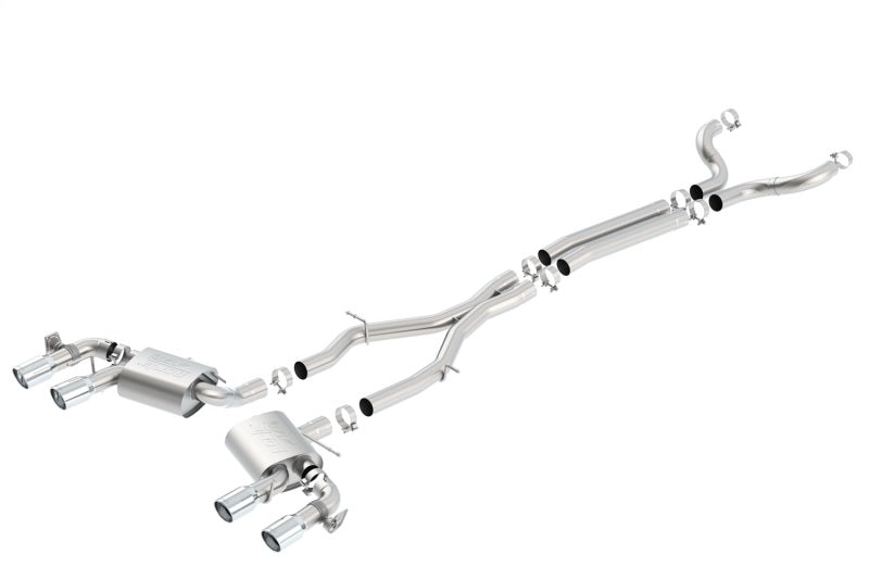 Borla 2017+ Chevy Camaro ZL1 6.2 ATAK Catback Exhaust w/ Dual Split Rear Exit-thumbmail-1