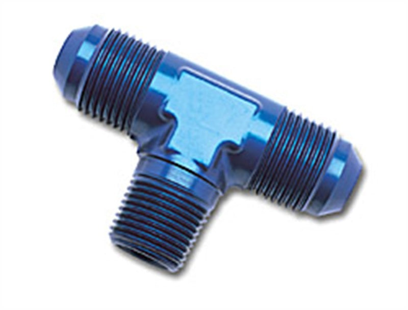 Russell Performance -6 AN to 3/8in NPT Flare to Pipe Tee Fitting-thumbmail-4