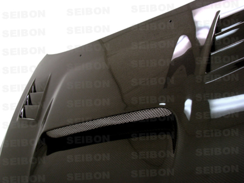 Seibon 08-09 Subaru WRX/STi CW-style Carbon Fiber Hood-thumbmail-4