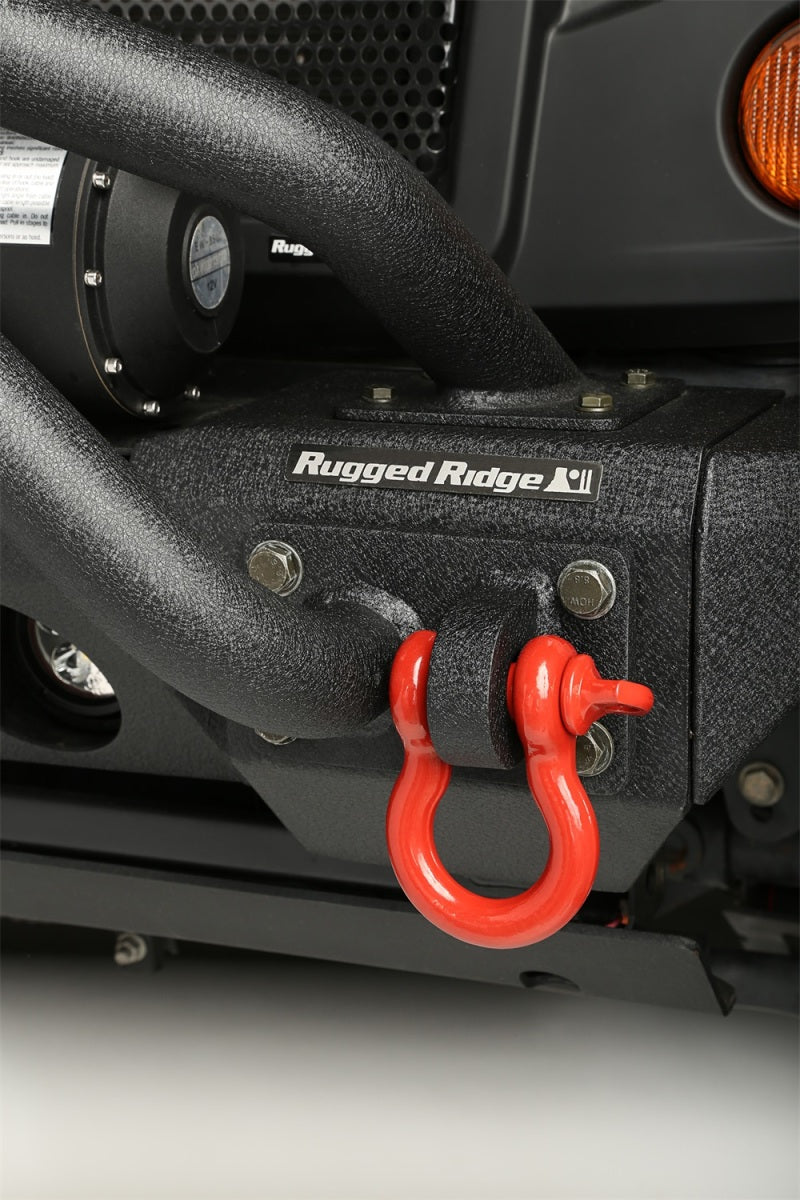 Rugged Ridge Red 3/4in D-Shackles-thumbmail-3