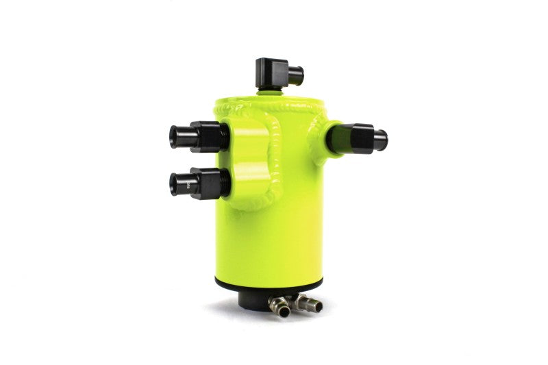 Perrin 02-14 Subaru WRX / 04-19 STI with FMIC Air Oil Separator - Neon Yellow-thumbmail-3