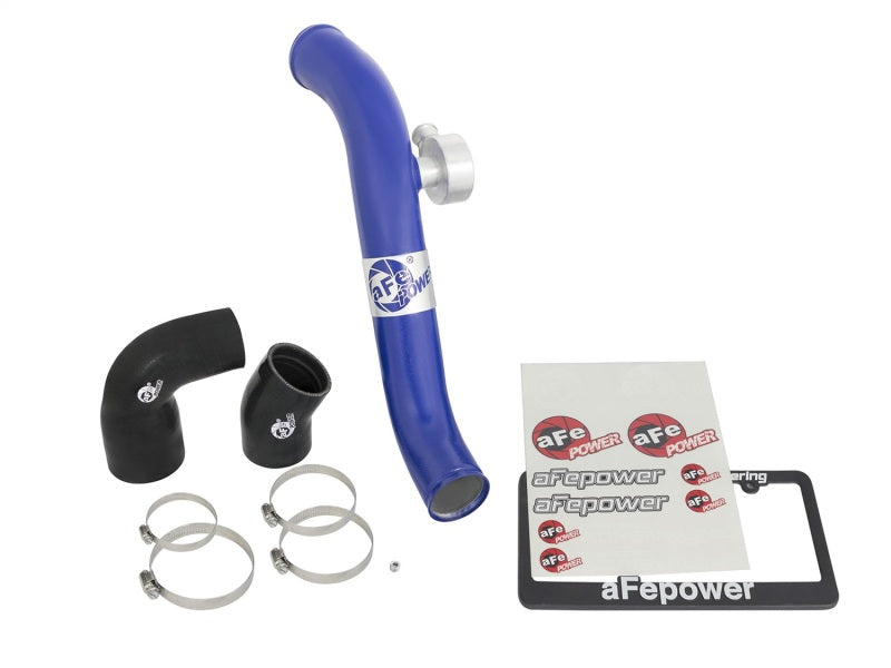 aFe Bladerunner Intercoolers I/C (Hot Side) - Blue 15-16 Ford Mustang L4-2.3L (t)-thumbmail-6