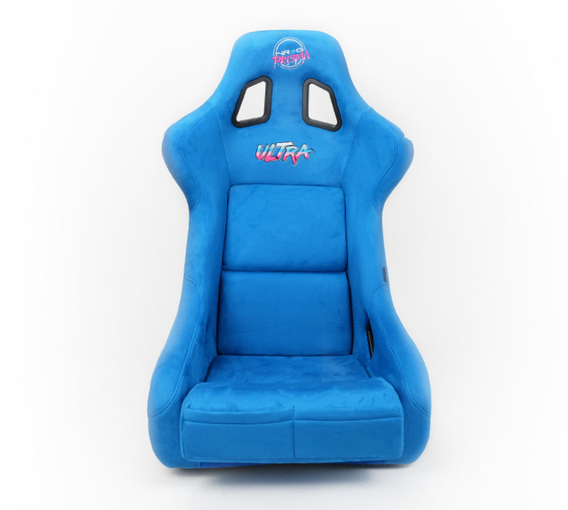 NRG FRP Bucket Seat ULTRA Edition - Large (Blue Alcantara/Gold Glitter Back)-thumbmail-6