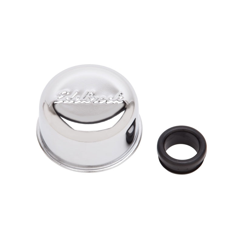 Edelbrock Chrm Breather and Grommet-thumbmail-2