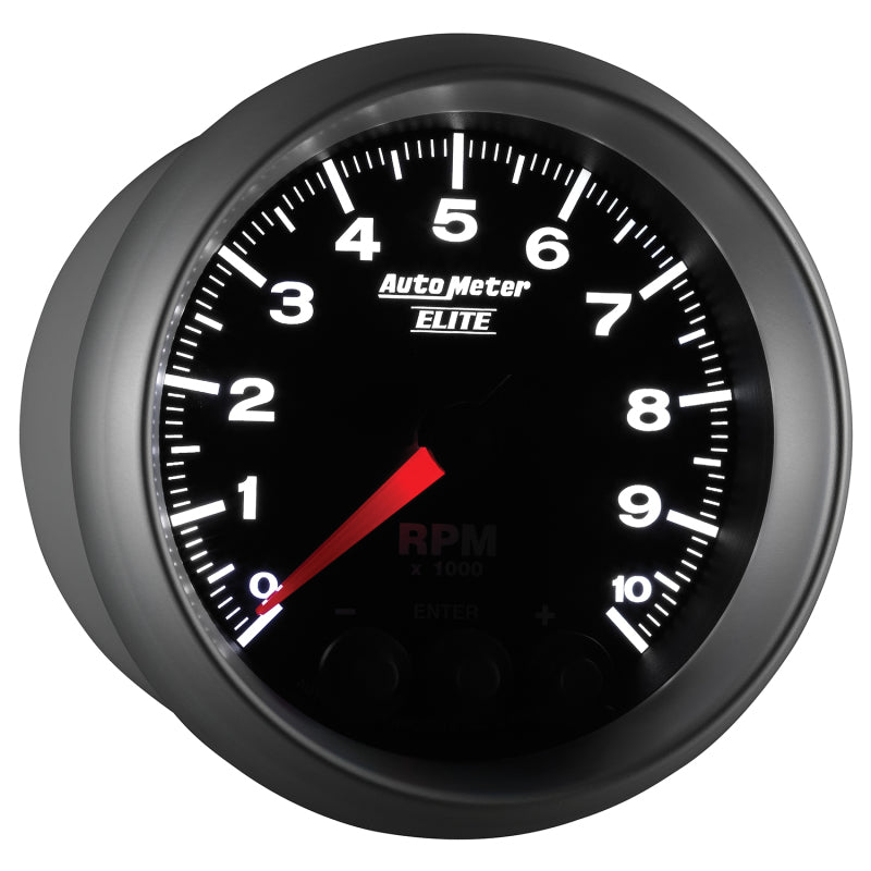 Autometer Street Progressive Shift Light 85.7mm Tachometer 0-10,000 RPM-thumbmail-4