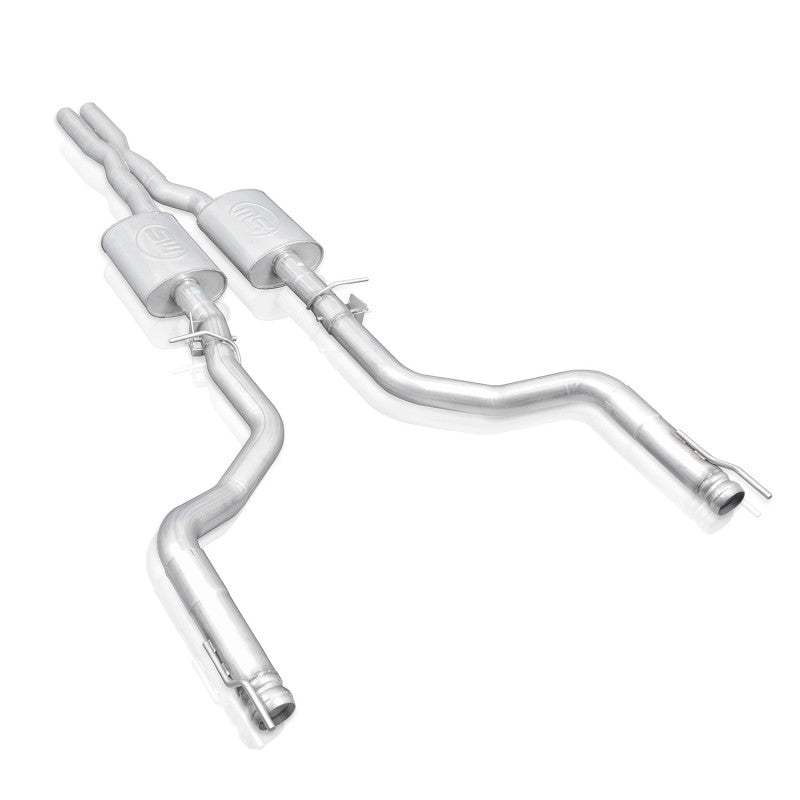 Stainless Works 15-19 Dodge Challenger 6.2L/6.4L Hemi 3in Redline Catback X-Pipe (Use Factory Tips)-thumbmail-2