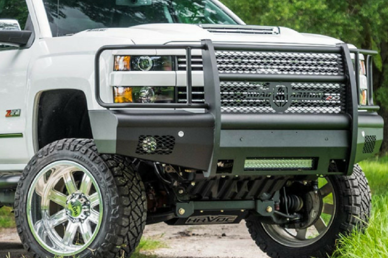 Road Armor 15-19 Chevy 2500 Vaquero Front Bumper Full Guard - Tex Blk-thumbmail-3