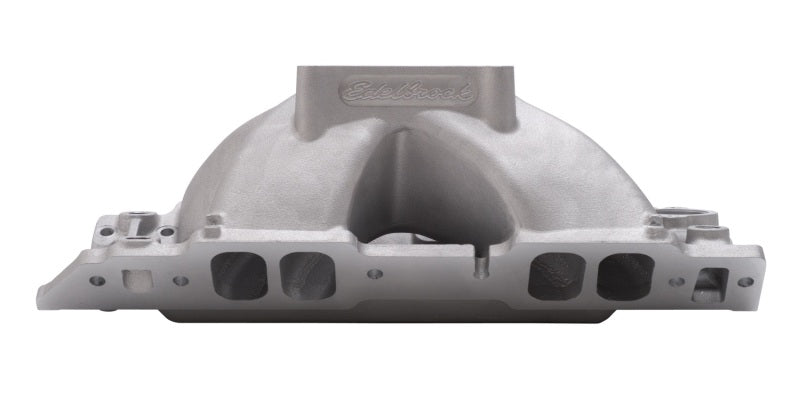 Edelbrock Manifold BBC Short Deck Super Victor 565 Conventional Rect Port Heads-thumbmail-16