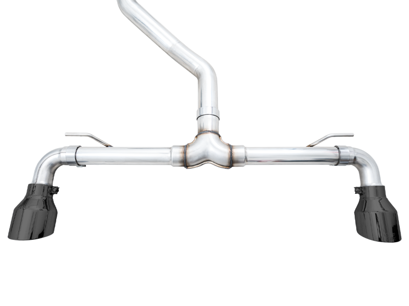 AWE 2022 VW GTI MK8  Track Edition Exhaust - Diamond Black Tips-thumbmail-4