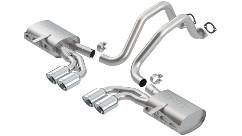 Borla 97-04 Chevrolet Corvette 5.7L 8cyl Touring SS Catback Exhaust-thumbmail-1