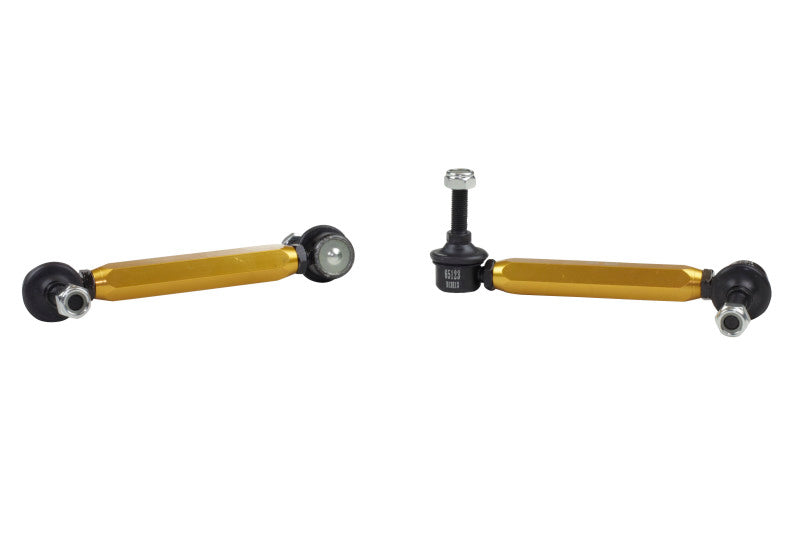Whiteline 07+ Nissan Skyline R35 GT-R Rear Swaybar link kit h/duty-adjustable steel ball-thumbmail-2
