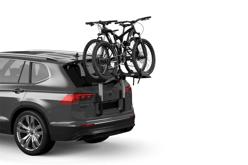 Thule OutWay Platform-Style Trunk Mount Bike Rack w/Raised Platform (Up to 2 Bikes) - Silver/Black-thumbmail-8