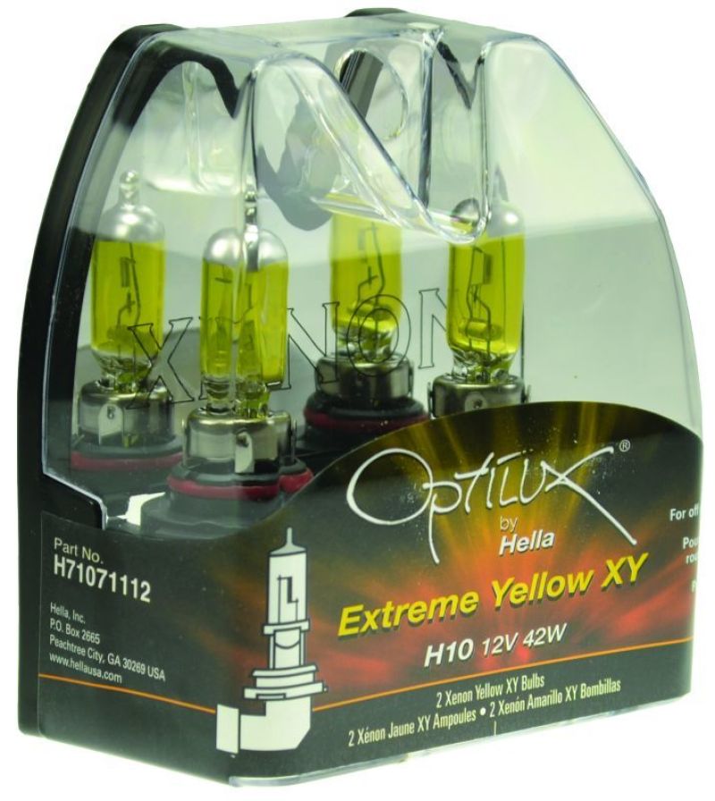 Hella Optilux H10 12V/42W XY Xenon Yellow Bulb-thumbmail-3