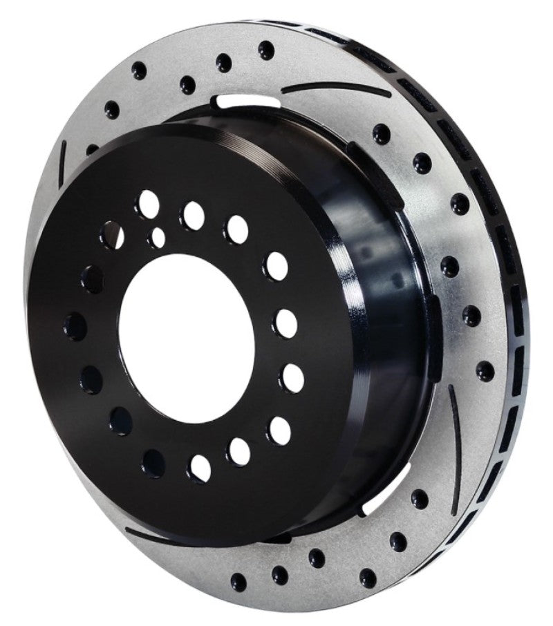 Wilwood Rotor-2.32in Offset-SRP-BLK-Drill-RH 11.00 x .810 - 5 Lug-thumbmail-1