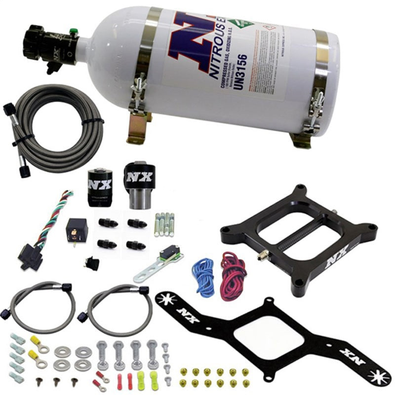 Nitrous Express 4150 Gasoline (RNC) Nitrous Kit w/10lb Bottle-thumbmail-2