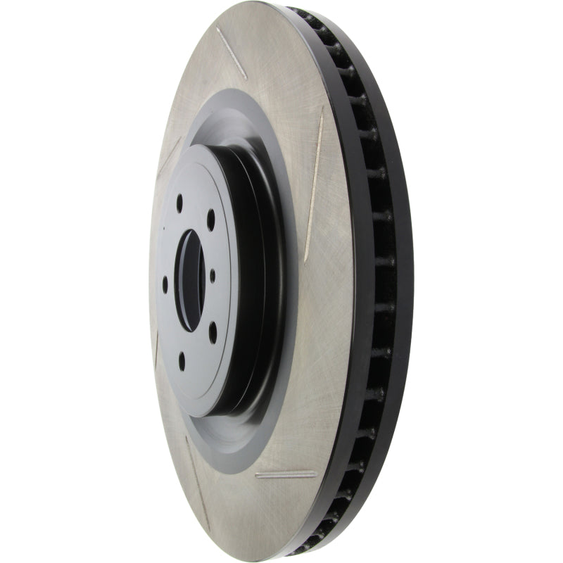 StopTech Power Slot Nissan 370z / Infiniti G37 SportStop Slotted Front Left Rotor-thumbmail-5