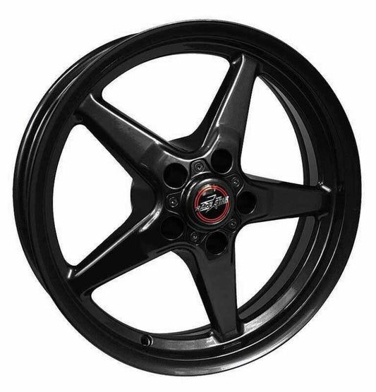 Race Star 92 Drag Star Focus/Sport Compact 17x8 5x108BC 6.13BS 43mm Offset Gloss Black Wheel