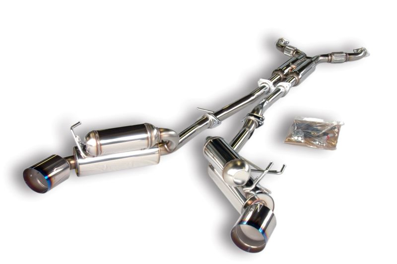 HKS 03-06 350z Dual Hi-Power Titanium Tip Catback Exhaust-thumbmail-2