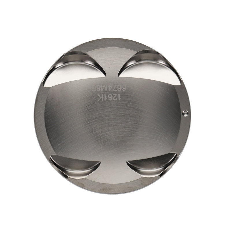 Wiseco Mitsubishi 4G63 2.0L Gen 2 w/ 156mm Long Rod 86mm Bore +.040 Oversize Dish Piston-thumbmail-17