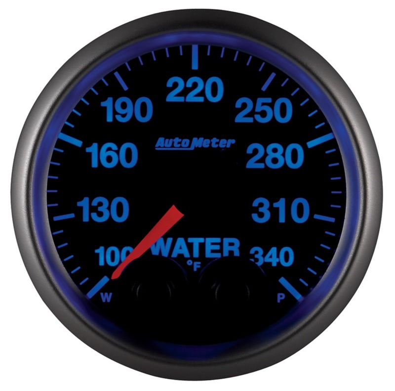 Autometer Elite 52mm 100-340 Deg F Water Temperature Peak and Warn Gauge w/ Electonic Control-thumbmail-6