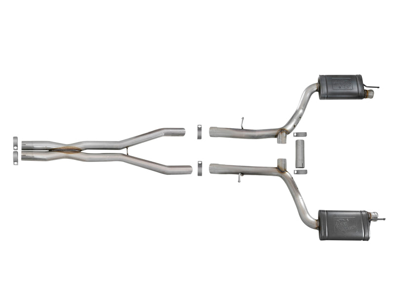 aFe MACH Force-Xp 304 SS Cat-Back Exhaust 15-16 Dodge Challenger V8-5.7L-thumbmail-4