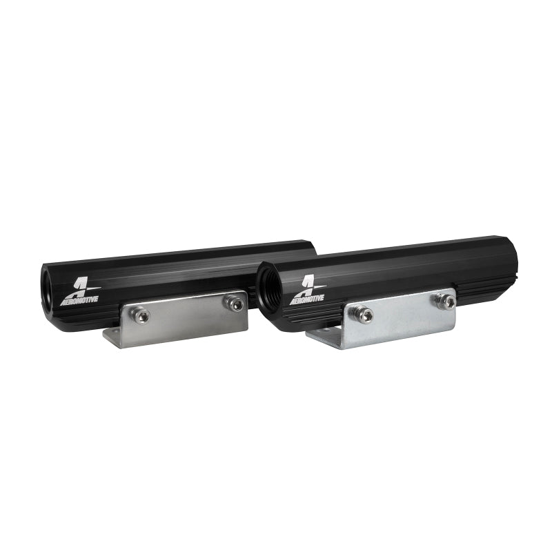 Aeromotive 02-14 Subaru WRX/07-20 Subaru STi Top Feed Fuel Rails - Black-thumbmail-2