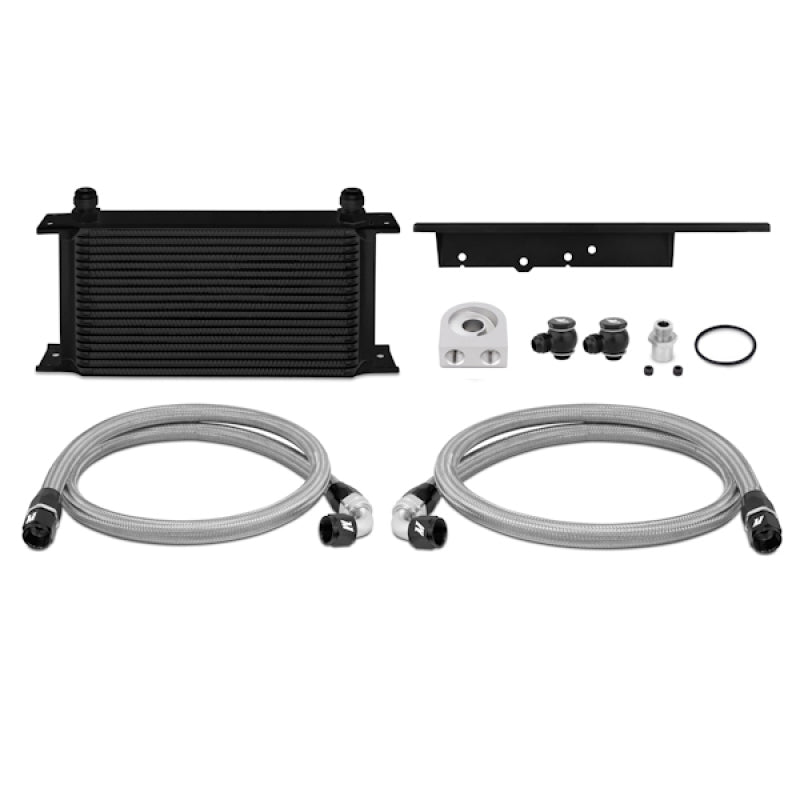 Mishimoto 03-09 Nissan 350Z / 03-07 Infiniti G35 (Coupe Only) Oil Cooler Kit - Black-thumbmail-1