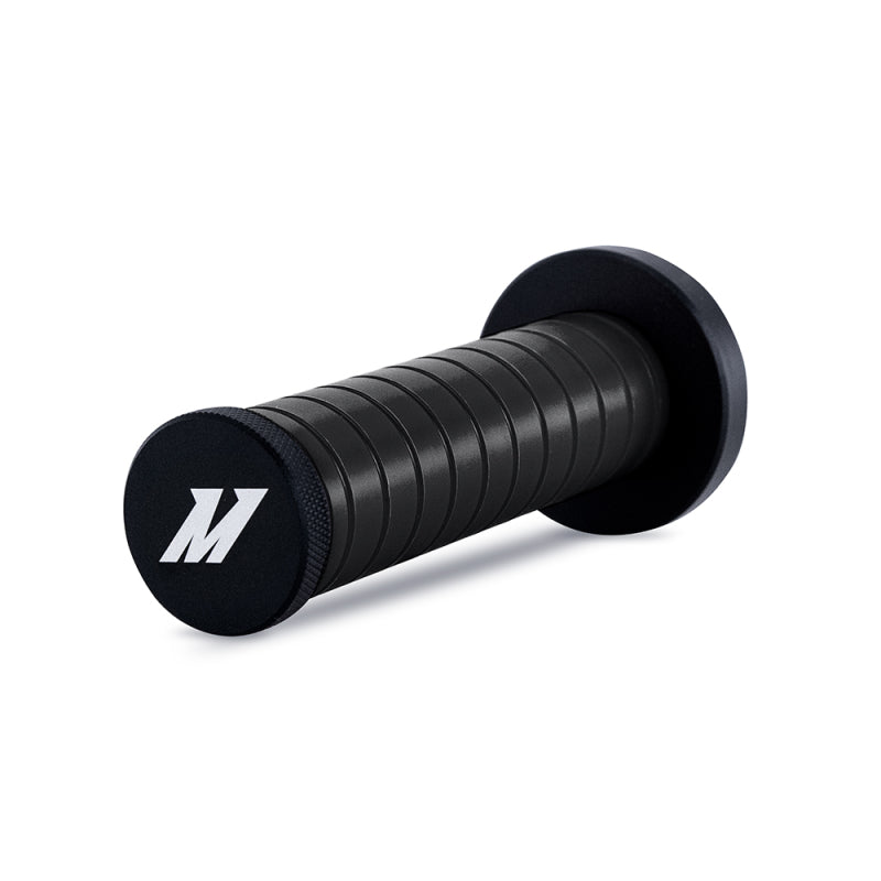 Mishimoto Weighted Grip Shift Knob - Black / Black-thumbmail-3