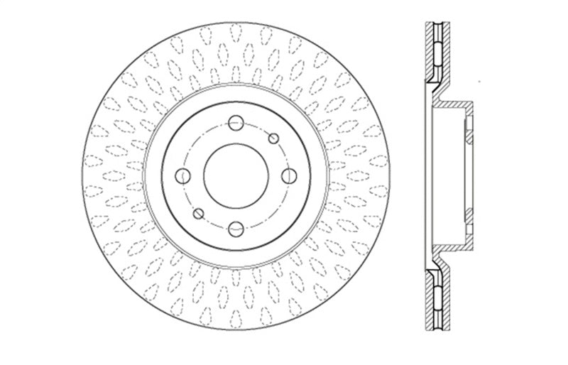 StopTech Slotted & Drilled Sport Brake Rotor-thumbmail-5