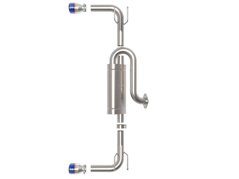 aFe 19-22 Mazda 3 L4 2.5L Takeda 3in to 2-1/2in 304 SS Axle-Back Exhaust w/ Blue Flame Tip-thumbmail-6