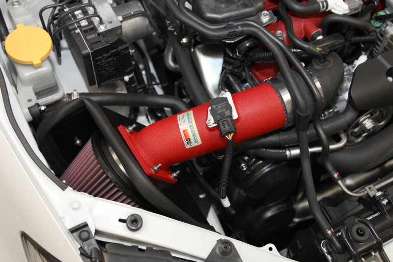 K&N 08-11 WRX/STi 2.5L H4 Red Typhoon Short Ram Intake-thumbmail-3
