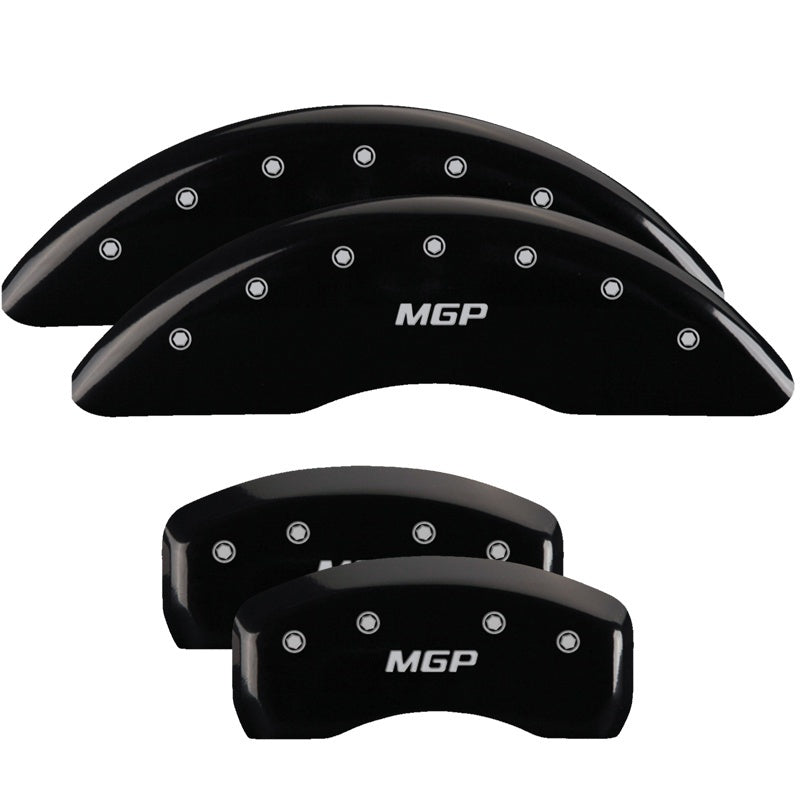 MGP 4 Caliper Covers Engraved Front & Rear MGP Black finish silver ch-thumbmail-2