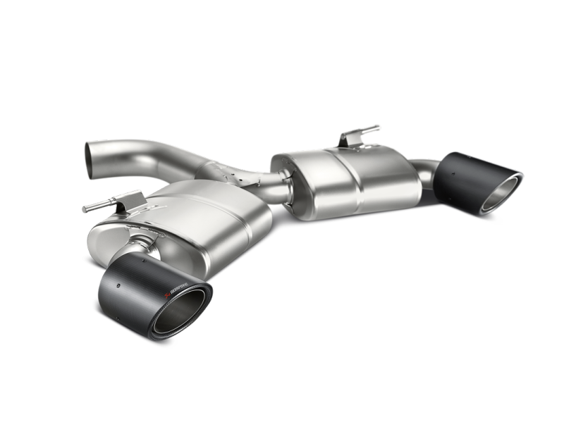 Akrapovic 13-17 Volkswagen Golf GTI (VII) Slip-On Race Line (Titanium) w/ Carbon Tips-thumbmail-1
