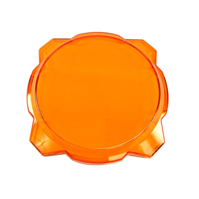 KC HiLiTES 6in. Hard Shield/Cover for Gravity Pro6 LED Lights (Single) - Amber-thumbmail-1