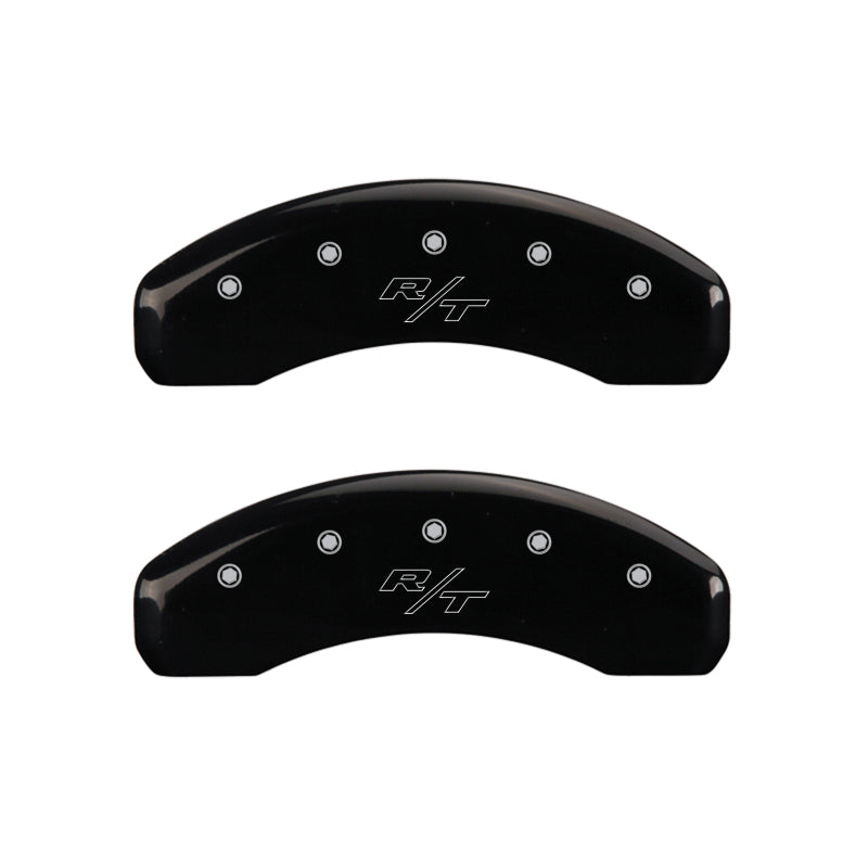 MGP 4 Caliper Covers Engraved Front & Rear Vintage Style/RT Black finish silver ch-thumbmail-5