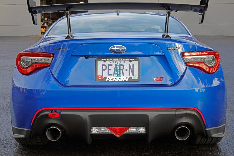 Perrin 13-20 & 2022 Subaru BRZ / 13-16 Scion FRS / 17-20 Toyota 86 Tow Hook Kit (Rear) - Red-thumbmail-10