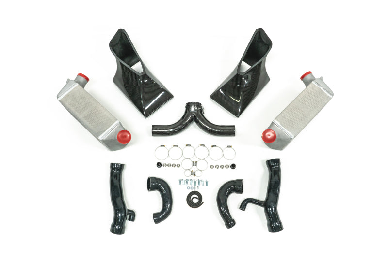 AMS Performance Porsche 997.1TT Alpha Intercooler System (For Stock Framed Turbos)-thumbmail-5