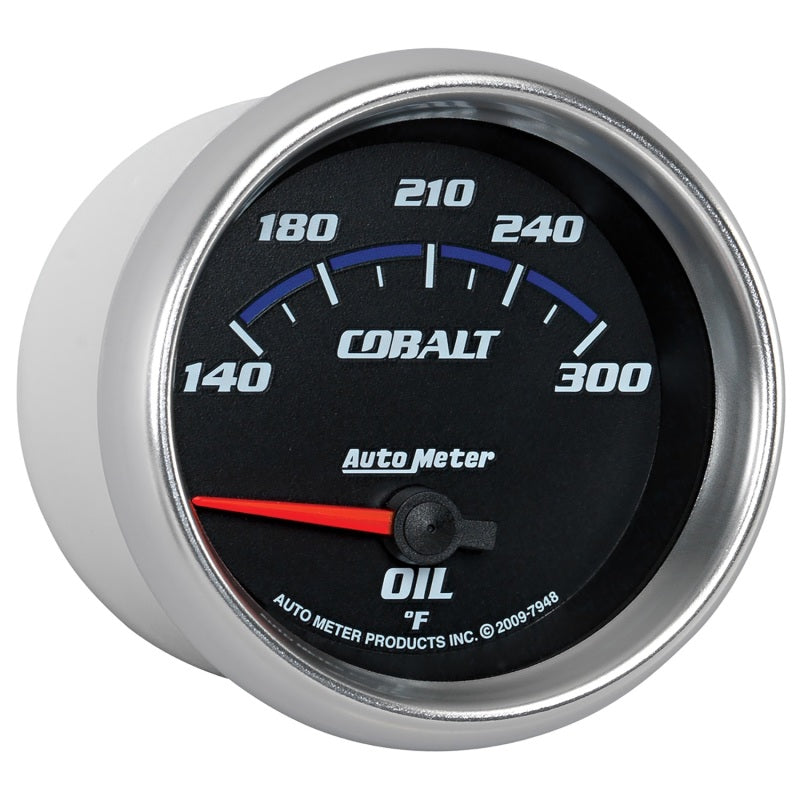 Autometer Cobalt 66.7mm 140-300 Degree F Electric Oil Temperature Gauge-thumbmail-5