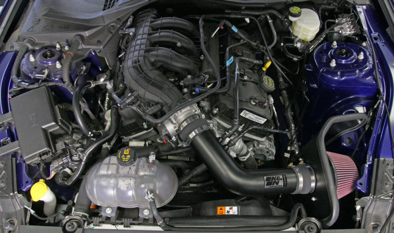 K&N 2015 Ford Mustang 3.7L V6 Performance Intake Kit-thumbmail-3