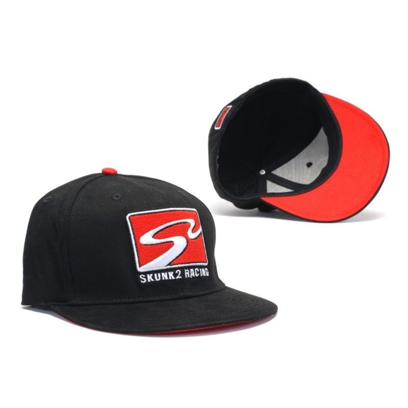 Skunk2 Team Baseball Cap Racetrack Logo (Black) - L/XL-thumbmail-2