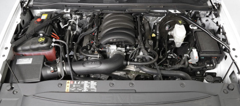 Airaid 17-18 GMC Sierra/Yukon V8-6.2L F/I Jr Intake Kit - Oiled / Red Media-thumbmail-7