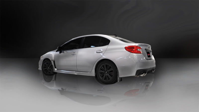Corsa 2015 Subaru WRX Cat Back Exhaust, Polished Quad 3.5in Tips *Sport*-thumbmail-3
