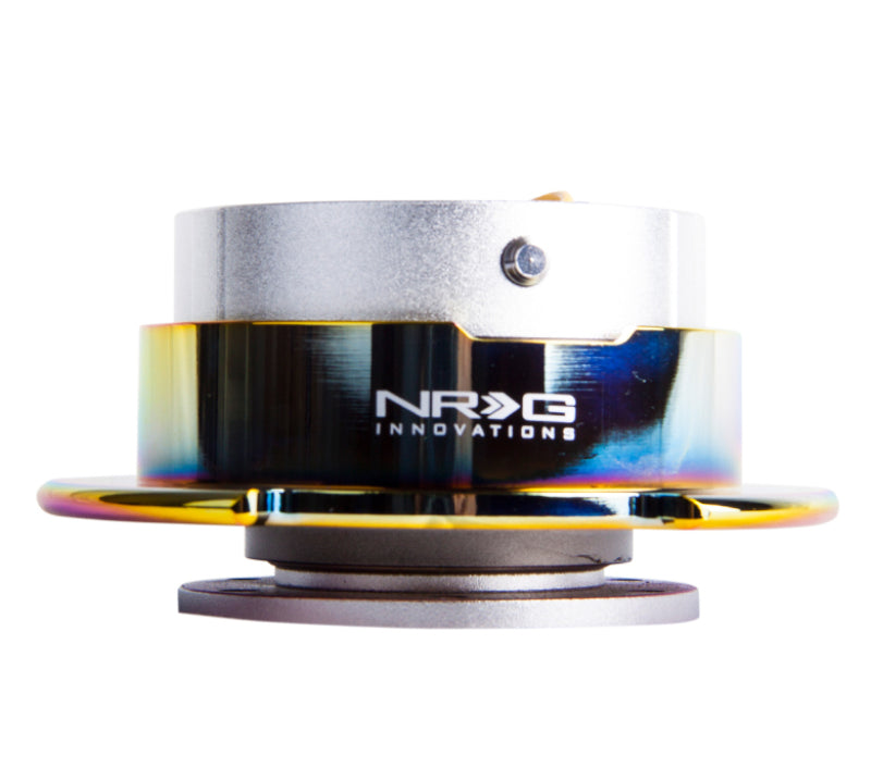 NRG Quick Release Gen 2.5 - Silver Body / Neochrome Ring-thumbmail-2